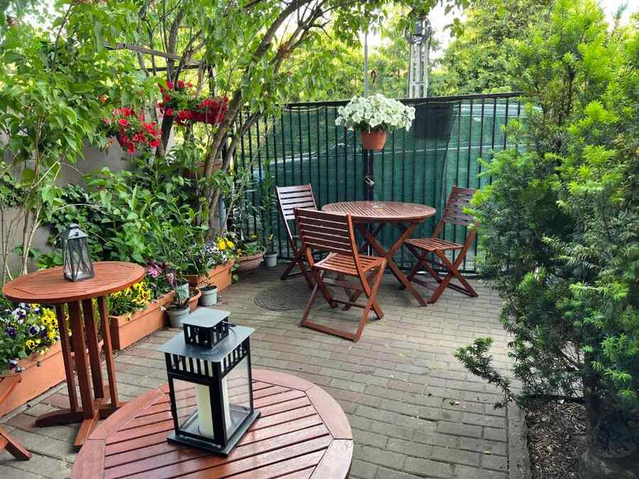 Wawabed Bed & Breakfast hotel butikowy - terrace